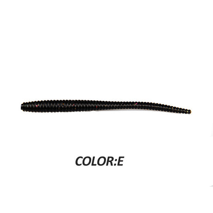 Larva 8cm Road Subsoft Bait Monochrome With Salt