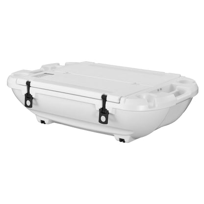 Floating Cooler, 40 QT Floating Ice Chest With Dry Storage & Tow Rope, Premium LLDPE Amphibious Drink Cooler For Water & Land, Cruise Smoothly Stable On Lake, River, Pool, Beach, Kayak, White — product image 6