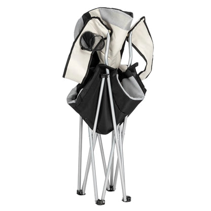 Medium Camping Chair Fishing Chair Folding Chair Black Gray — product image 10