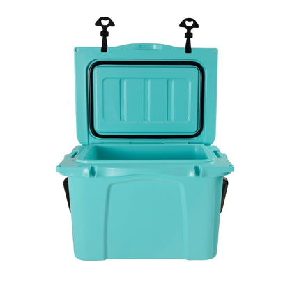 25QT Portable Cooler, Insulated Hard Cooler With Bottle Opener, Cup Holder, Forming Ruler, Travel, Beach, Camping, Fishing — product image 14