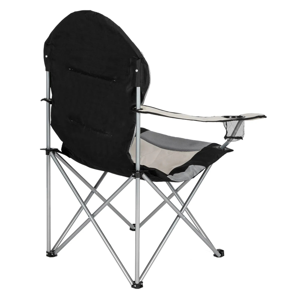 Medium Camping Chair Fishing Chair Folding Chair Black Gray — product image 9