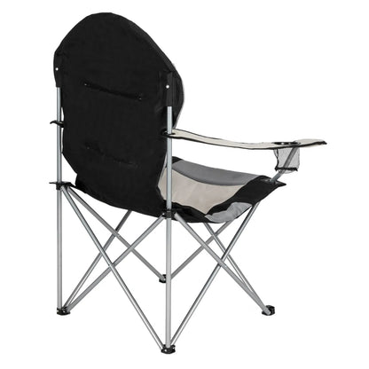 Medium Camping Chair Fishing Chair Folding Chair Black Gray — product image 9