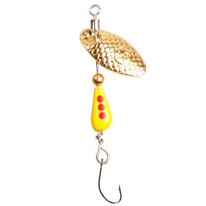 Micromatter Spin Glitter Luya Decoy 5.5cm 2.8g Eccentric Drop Spin Long Throw Metal