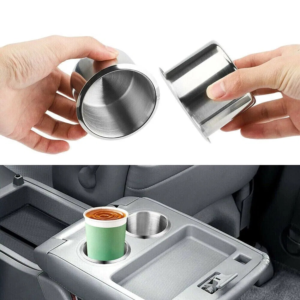 Universal Stainless Steel Cup Drink Holders for Car Boat Truck Marine Camper RV — product image 2